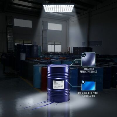 Mercedes Benz Premium 1K Blue Pearl Acrylic Automotive Paint China Factory Accurate Color Matching