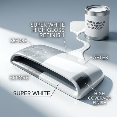 1L Refinish Clear Coat Auto Base รถยนต์สี