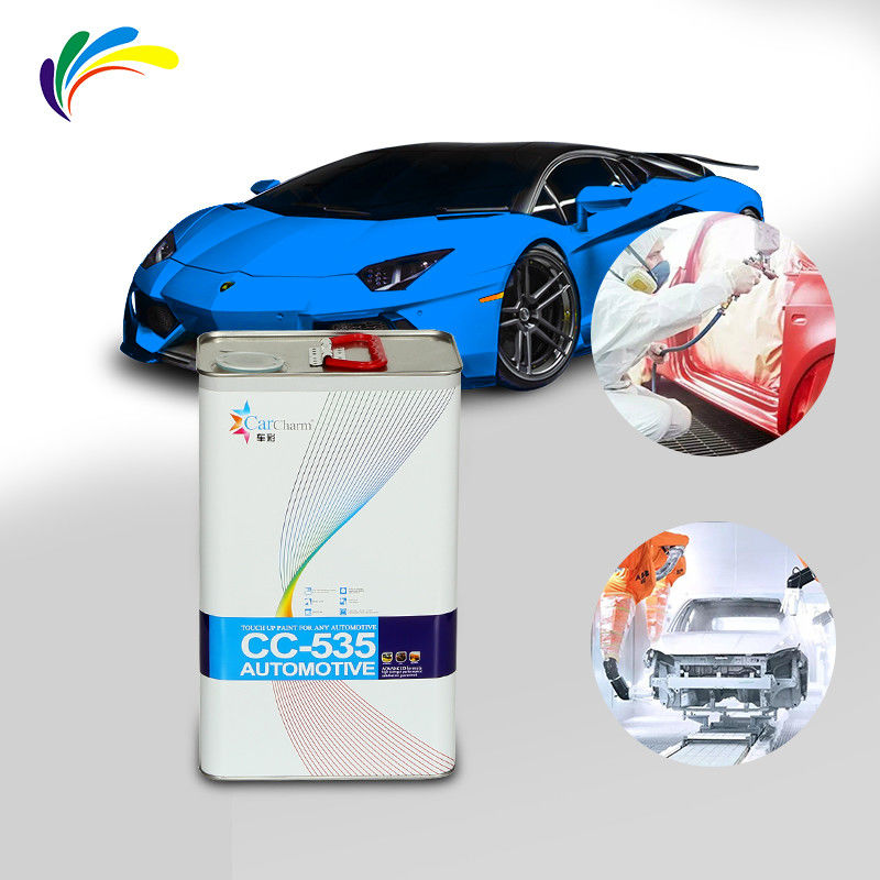 ทนทานการเหลืองที่ดี 2k สีรถยนต์สําหรับ Auto Powder Coating 2k Topcoat ทนต่ออากาศ