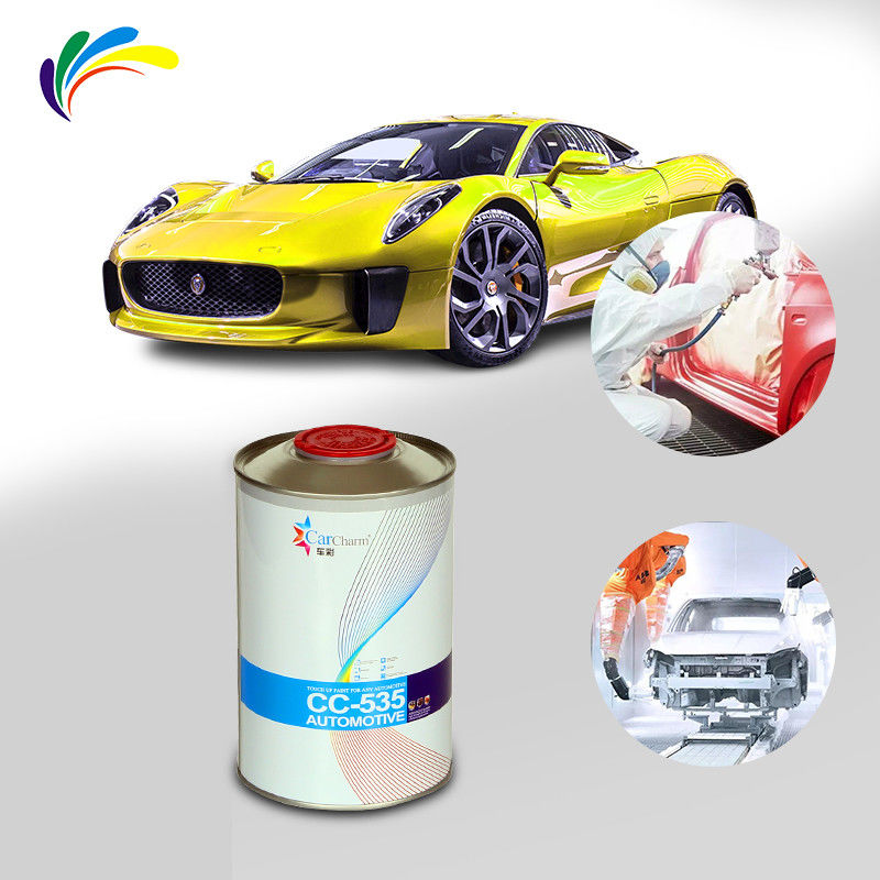 Meklon Lemon Yellow Professional Automotive Repair Paint 1K Primer 2K Topcoat ป้องกันการกัดกร่อนและป้องกัน UV