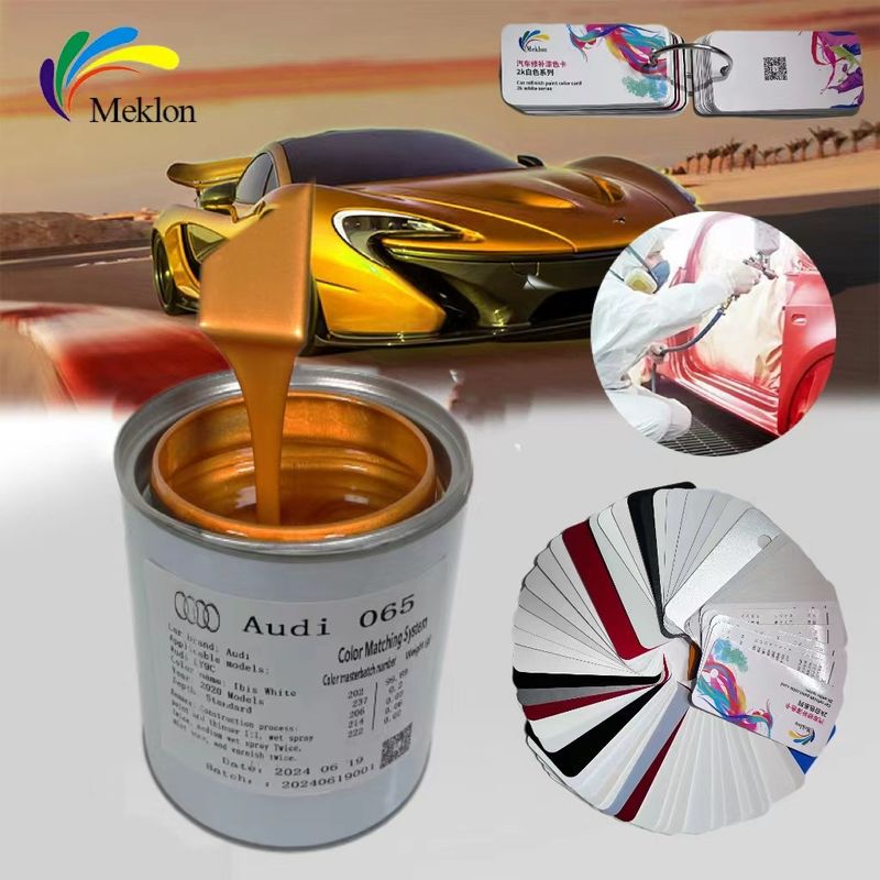 สูตรสีรถยนต์โตโยต้า 1B2 Gold Refinish ประสิทธิภาพสูง สำหรับซ่อมสี