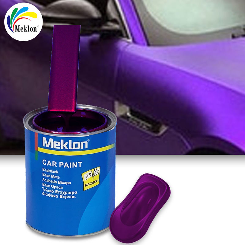 Meklon 1K Refinish Auto Paint Top Coat แอครีล สีแข็ง สีรถยนต์