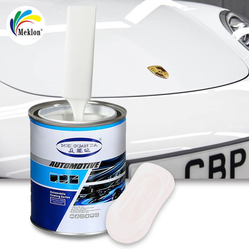 รับผิดชอบสูง ผลิตสีรถยนต์สีขาวอัจฉริยะ โรงงาน Basecoat Wholesale Automotive Car Paint