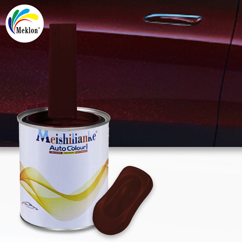 1K สีแดง การซ่อมรถยนต์ สีรถยนต์ สีรถยนต์ สเปคตรโฟตอมิเตอร์ผสมสี เครื่องสี 2K Topcoat Refinishing