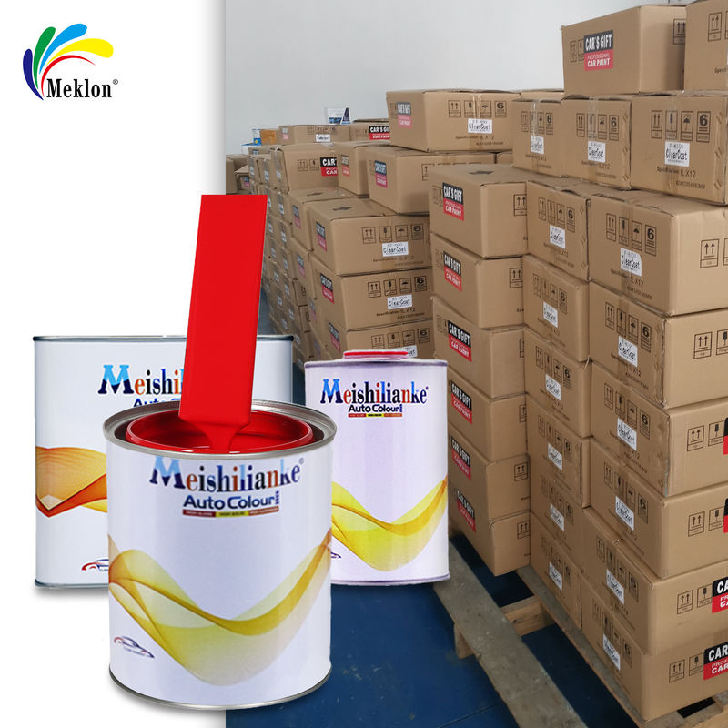 ป้องกันรถของคุณด้วย 2K สีส้มสีรถยนต์เคลือบด้านบนสําหรับการเสริมสีและการปกป้องและซ่อมรถ