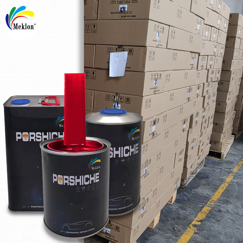 รถยนต์การปรับสี ระบบรถยนต์ Spray Coating Paint จําหน่าย 2K Acrylic Basecoat รถยนต์