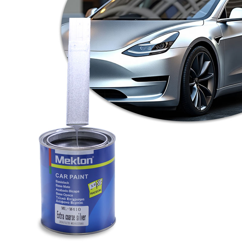1K สีรถสีเงินขนาดยาว สภาพแข็งแรงสูง Auto Refinish สีรถสีพอลิเอสเตอร์ Epoxy