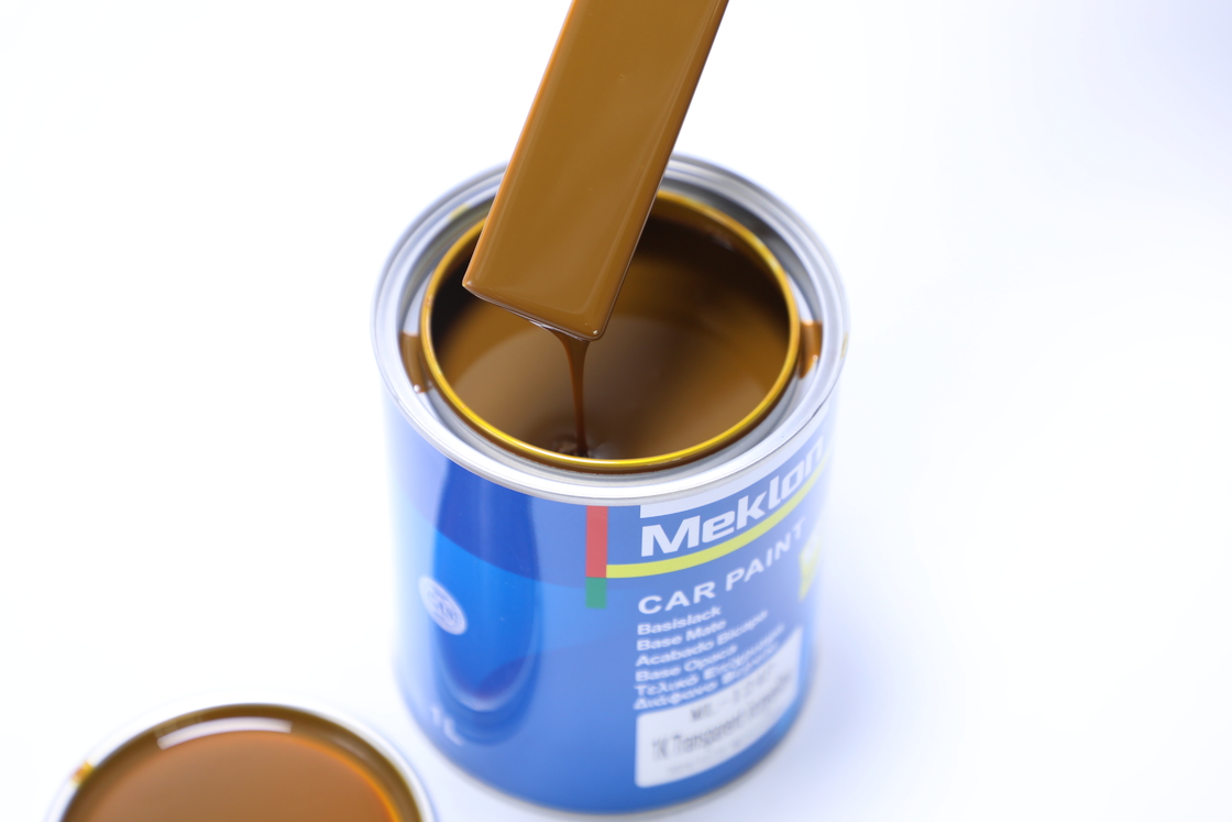 สีเหล็กเหลืองประสิทธิภาพสูงและใช้งานได้หลากหลาย พร้อมความทนทานและแห้งเร็วสำหรับการพ่นสีรถยนต์