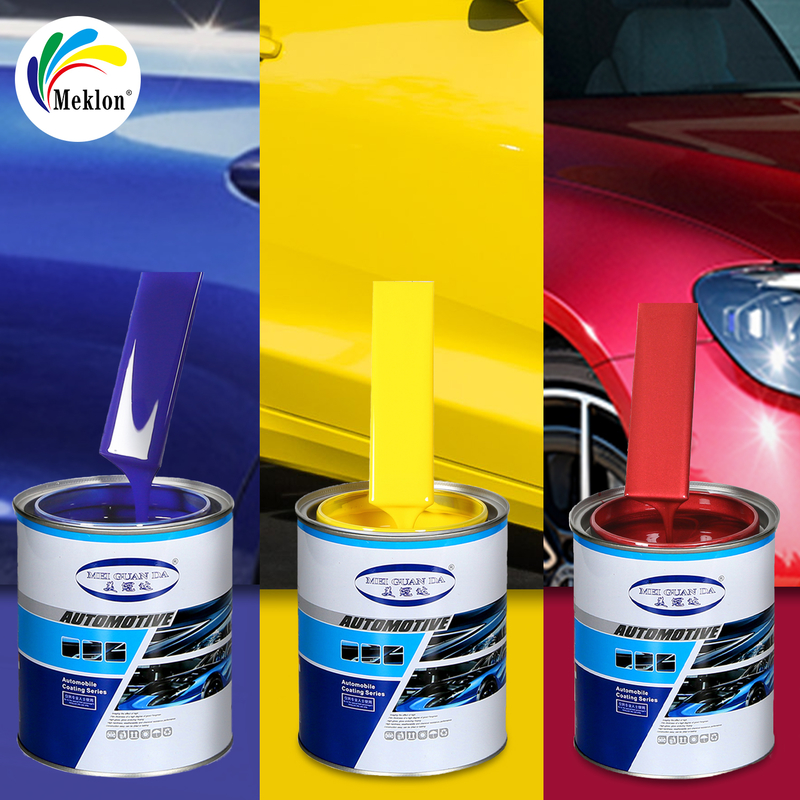 สีรถยนต์สีแดงเพลิง ทนทานต่อการสึกหรอและทนทานต่อการกัดกร่อน ในราคาส่งจากโรงงาน