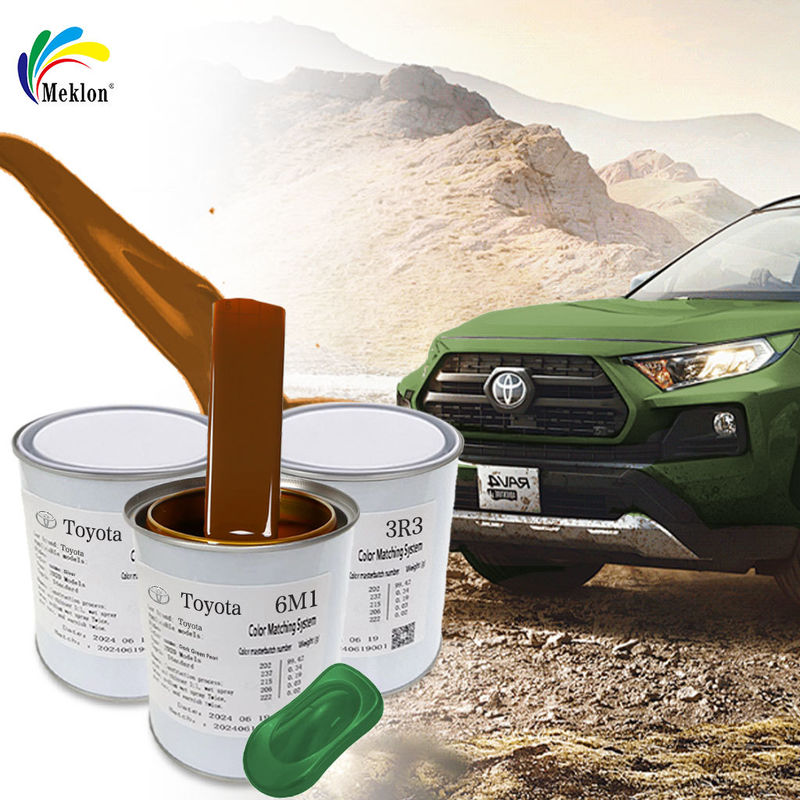 สีสเปรย์พ่นรถยนต์มุกเขียวเข้มเงางามสูง สำหรับงานซ่อมสีรถยนต์