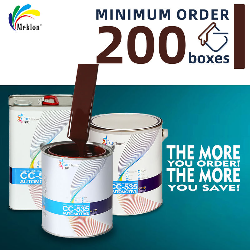 สีรถยนต์สีน้ำตาล VOC ต่ำ เป็นมิตรต่อสิ่งแวดล้อม พร้อมความเงาสูงและทนทานต่อรังสียูวี