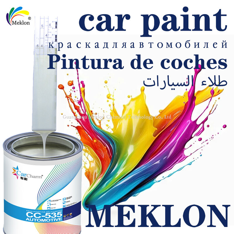 สีกันรอยขีดข่วน สีคริสตัลสีเหลืองเพชร สีอะคริลิครถยนต์ ปรับปรุงสี