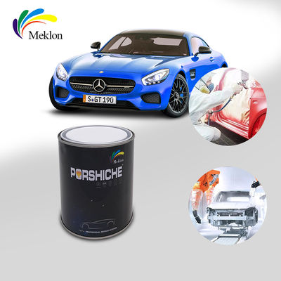 สีรถสีเงินโลหะที่ไม่เป็นพิษ กันน้ํา มั่นคง สีน้ําเงินสว่าง