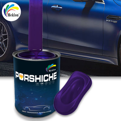 การเคลือบสีรถยนต์อะคริลิค Auto Refinish 1K PU Polyurethane การพ่นสีรถยนต์สําหรับการดูแลรถยนต์ สินค้าซ่อมแซม