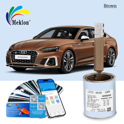 Meklon Auto Coat Audi LZ8W โมเดล สีน้ําตาล พร้อมผสม