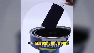 สีรถ Mussels Blue OE Finish