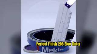 208 Blue 2K Tinter สีรถยนต์ความเข้มข้นสูง
