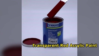 สีรถสีแดงใส ไฮกลอส